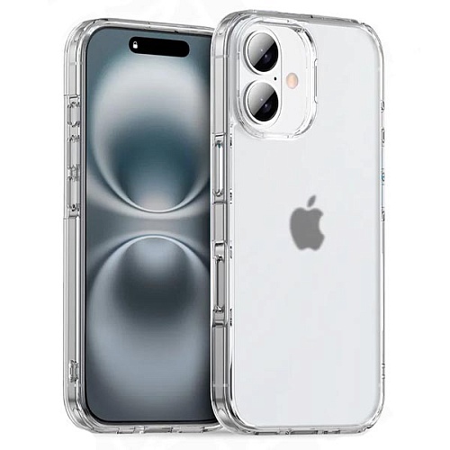Чехол накладка iPhone 16 Plus Gurdini Alba Series Protective Clear