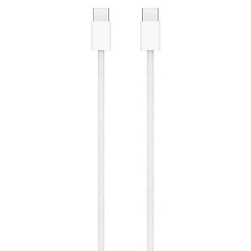 Кабель Apple USB-C to USB-C (1m), плетеный, белый