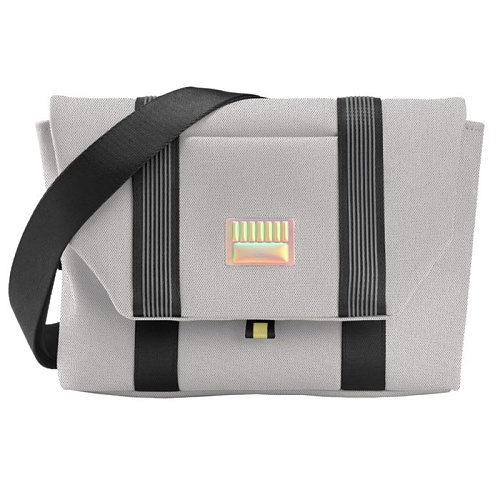 Сумка NINETYGO 90 Points URBAN.E-USING PLUS Crossbody Bag, серый