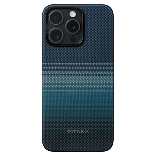 Чехол iPhone 15 Pro Pitaka Fusion Weaving MagEZ 5 Moonrise