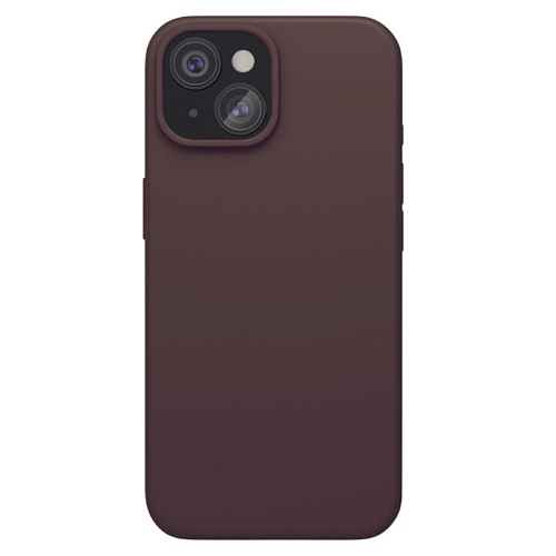 Чехол iPhone 15 "vlp" Aster Case MagSafe, моккачино