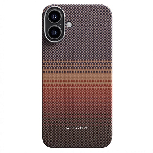 Чехол iPhone 16 Pitaka Fusion Weaving MagEZ 5 Sunset