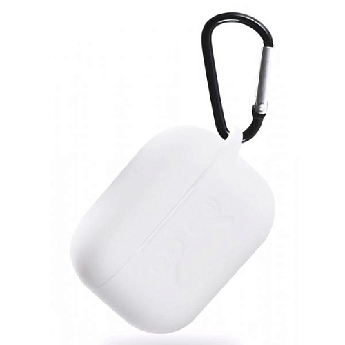 Чехол для Airpods 4 Gurdini силиконовый, белый