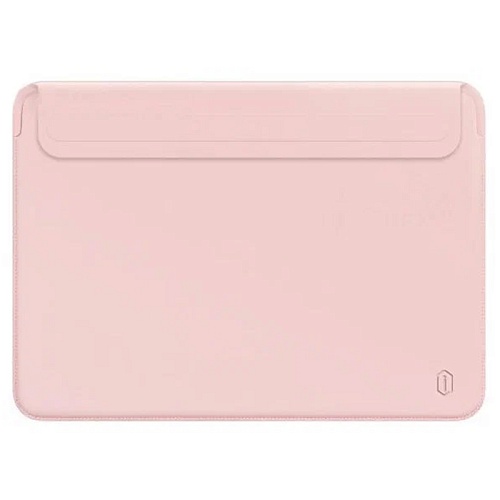 Чехол конверт для Macbook 13" WIWU Skin Pro II Pink