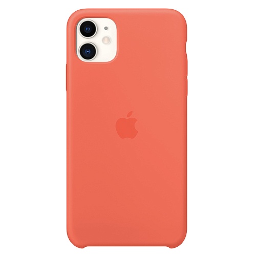 Чехол iPhone 11 Silicone Clementine (Orange)