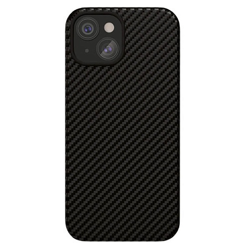 Чехол iPhone 15 "vlp" Kevlar Case с MagSafe, черный