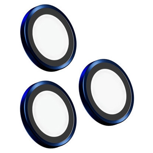 Стекло защитное iPhone 17 Pro/Pro Max uBear Extreme Metal Lens Shield, синий