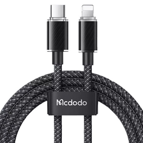 Кабель Mcdodo Type-C to Lightning 1.2 m 36W, черный
