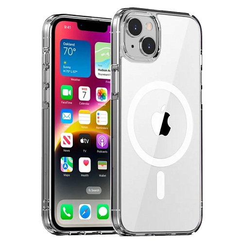Чехол iPhone 15 Plus Gurdini Alba Magsafe Protective