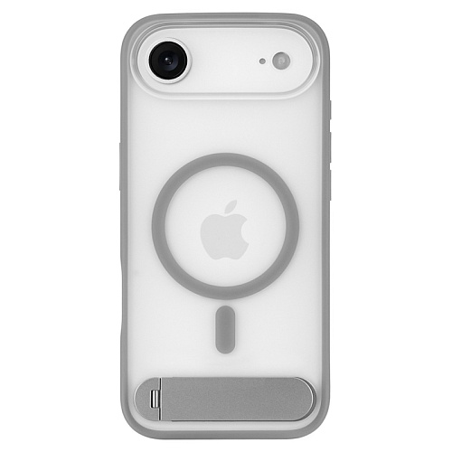 Чехол iPhone Air uBear Stand 360 Mag Case, MagSafe, серый