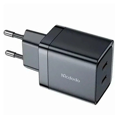 Сетевая зарядка Mcdodo 40W Dual USB-C GaN Fast Charge -2501, черный