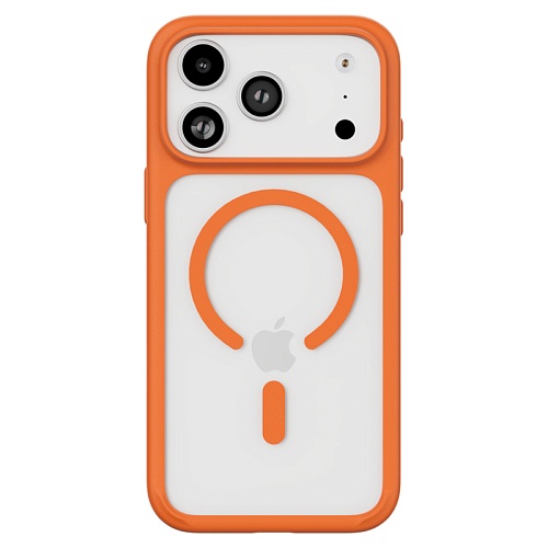 Чехол iPhone 17 Pro uBear Shade Case, MagSafe, оранжевый