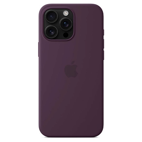 Чехол iPhone 16 Pro Max Silicone MagSafe, Plum