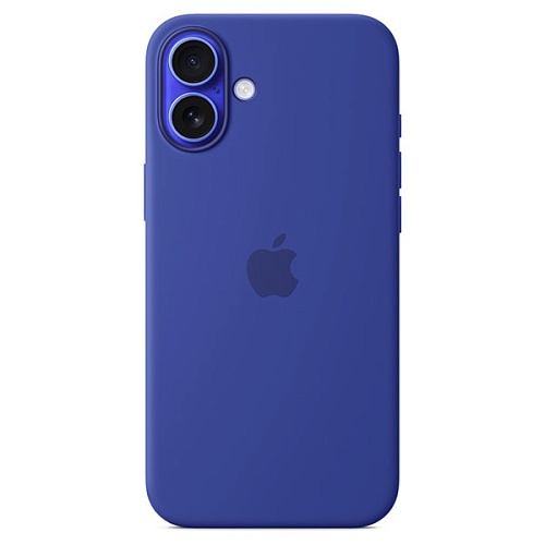 Чехол iPhone 16 Plus Silicone MagSafe, Ultramarine