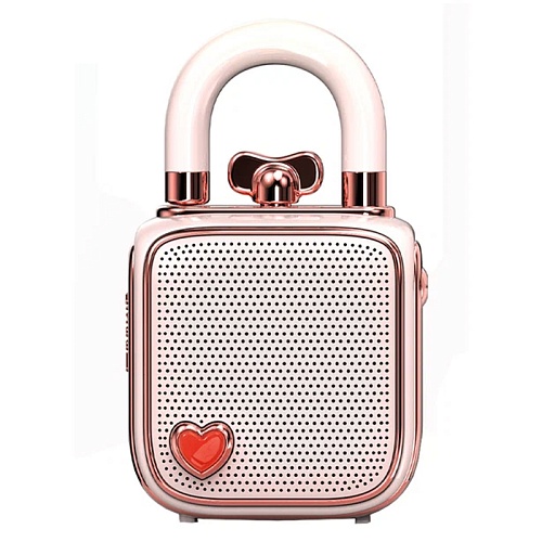 Беспроводная колонка Divoom LoveLock, розовый