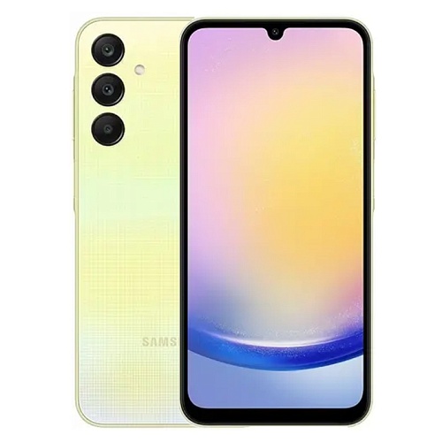 Samsung Galaxy A25, 128 ГБ, желтый