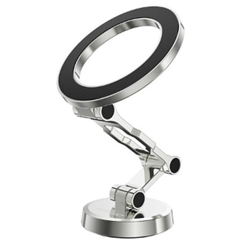 Держатель автомобильный AceFast D20 Magnetic Folding Holder, серебристый