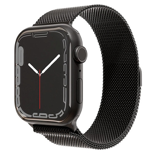 Ремешок из нержавеющей стали"vlp" для Apple Watch 38/40/41мм, черный