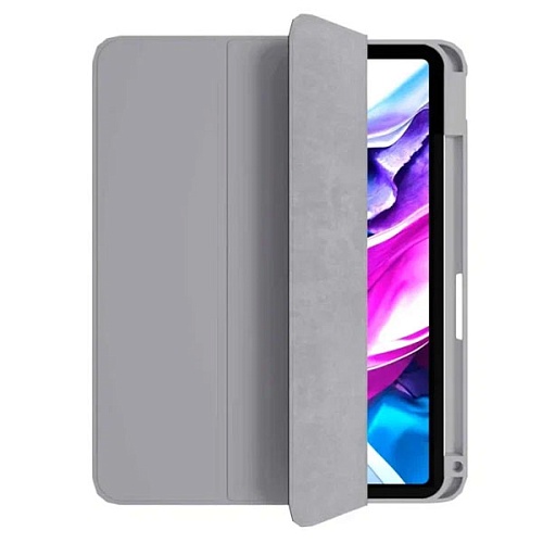 Чехол iPad Air M2 2024 (11'') "vlp" Split Folio, серый