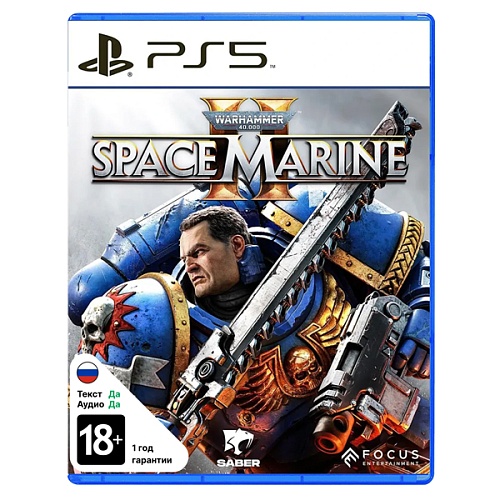 Игра для PS5 Warhammer 40,000: Space Marine 2 (Rus)