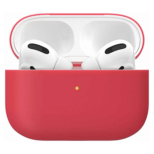 Чехол силиконовый "vlp" Soft Touch для  AirPods Pro, красный