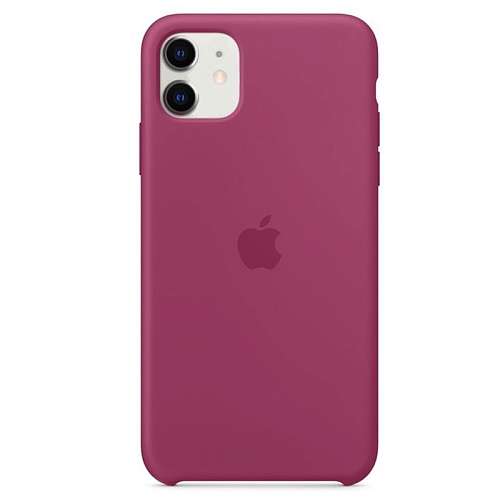 Чехол iPhone 11 Silicone Pomegranate