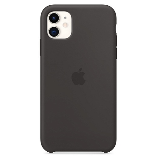 Чехол iPhone 11 Silicone Black
