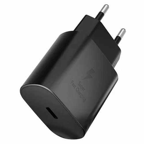 Зарядное устройство "vlp" 25Вт USB-C, PD, PPS, черный
