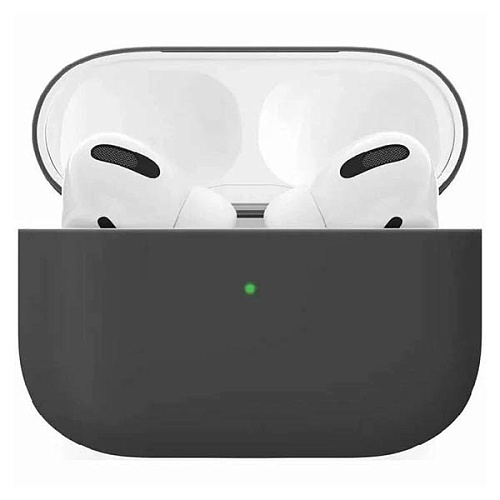 Силиконовый чехол Uzay для Airpods Pro 2,  черный