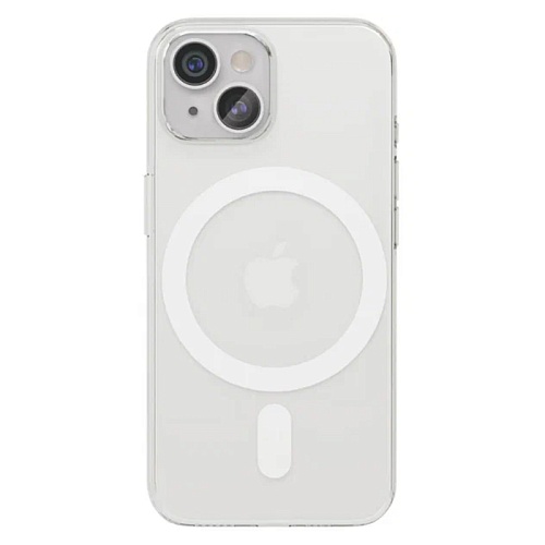 Чехол iPhone 15 "vlp" Diamond Case с MagSafe, прозрачный