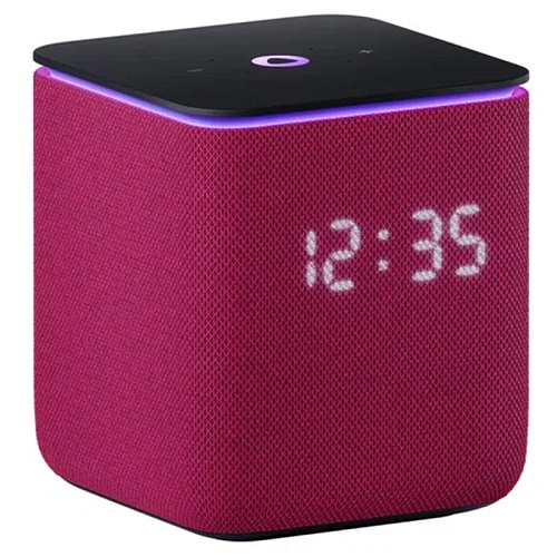 Яндекс станция Миди, малиновый