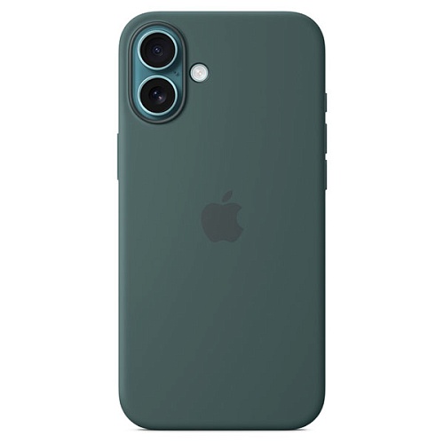 Чехол iPhone 16 Plus Silicone MagSafe, Lake Green