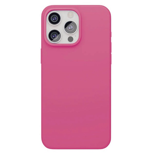 Чехол iPhone 15 Pro "vlp" Aster Case MagSafe, неоновый розовый