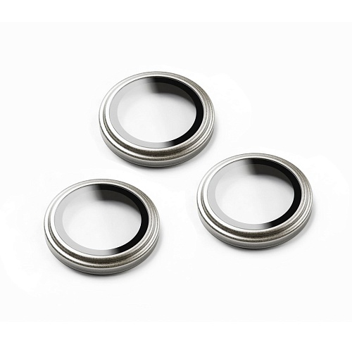 Защитные линзы Breaking для камеры iPhone 16 Pro/16 Pro Max (Natural Titanium)