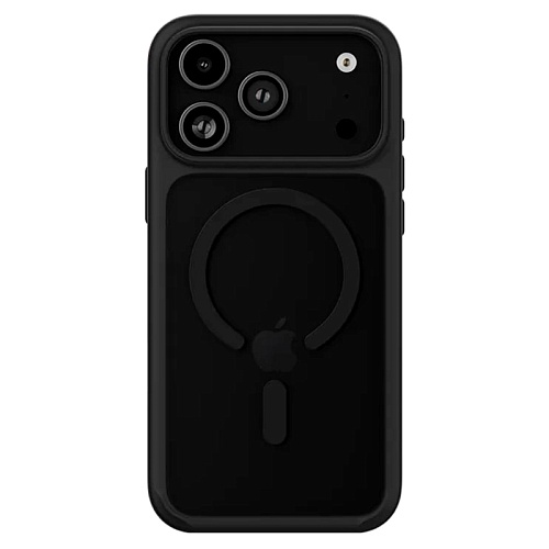 Чехол iPhone 17 Pro uBear Shade Case, MagSafe, черный