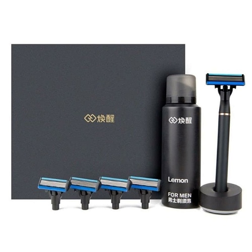 Комплект для бритья Xiaomi Manual Razor Set H600 Lemon