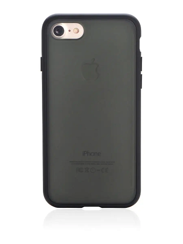 Чехол накладка iPhone SE(2020)/8/7/6 4.7" Gurdini Shockproof touch series черный