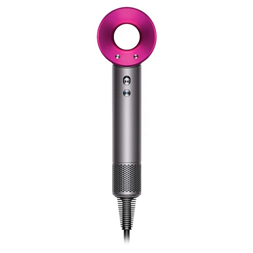 Фен Dyson Supersonic HD07, никель/фуксия