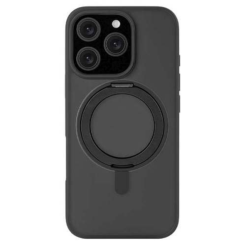 Чехол uBear Сlip 360 Mag Case iPhone 16 Pro Max, силк-тач, черный