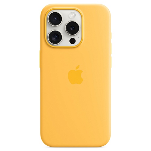 Чехол iPhone 15 Pro Silicone MagSafe Sunshine