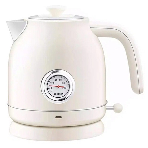 Чайник Xiaomi Qcooker Electric Kettle (c датчиком температуры), белый