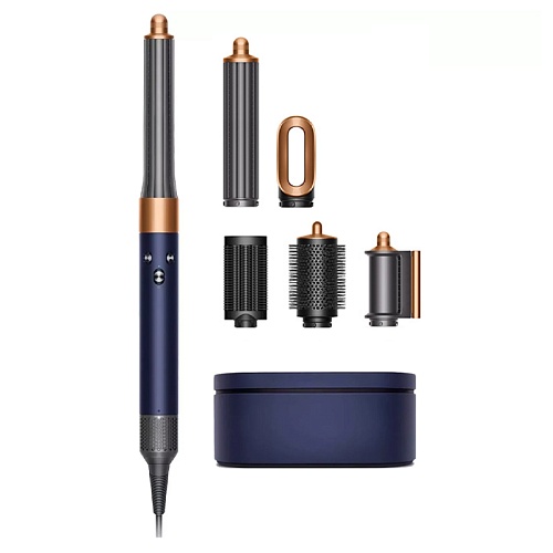 Стайлер Dyson Airwrap I,D, Complete Long HS08, синий, медный (футляр)