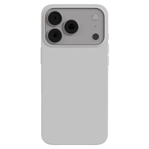 Чехол iPhone 17 Pro Max AceCase Soft Shell, белый