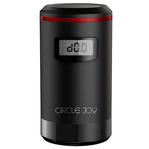 Вакуумная пробка для вина Circle Joy Electric Vacuum Stopper, черная