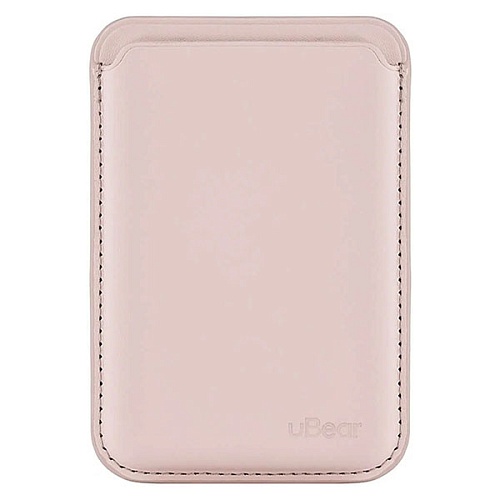 Картхолдер uBear Shell Case, светло-розовый