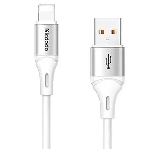Кабель Mcdodo USB-A to lightning Color Series 1.2m, белый