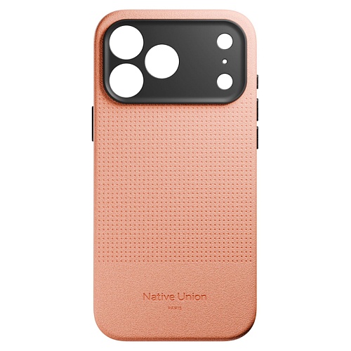 Чехол iPhone 17 Pro Max Native Union ACTIVE CASE, персиковый