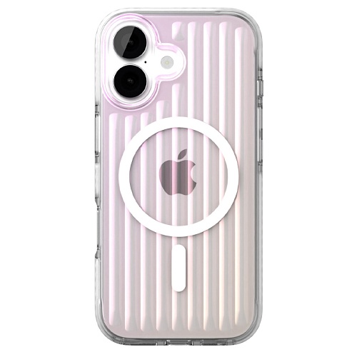 Чехол iPhone 17 VLP Pulse Case с MagSafe, перламутровый