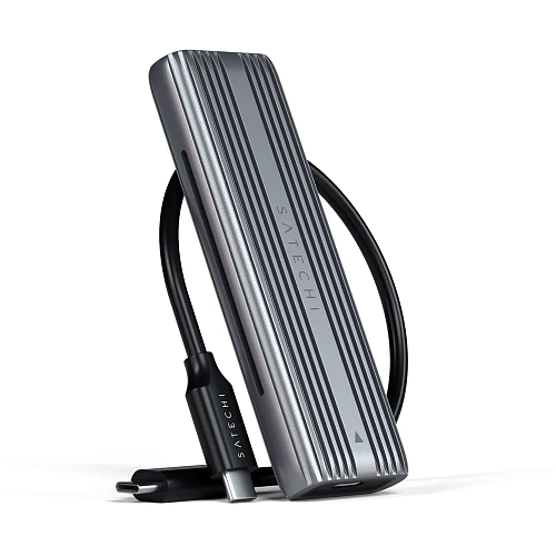 Внешний корпус Satechi USB-C NVME AND SATA SSD ENCLOSURE, Серый космос