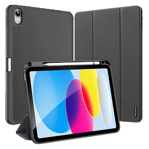 Чехол iPad 10 (2022) 10.9" Dux Ducis Domo Series, черный